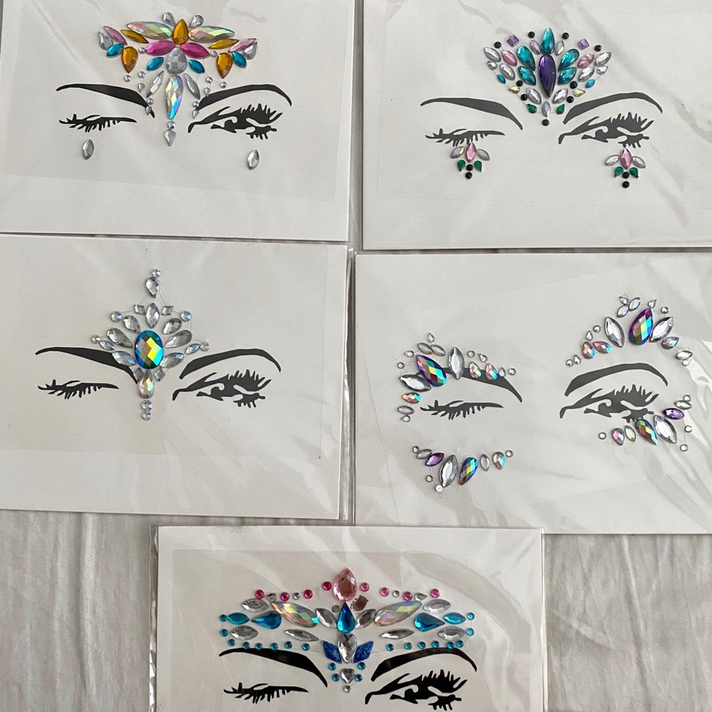 Face Crystals 💎 (5 pack)